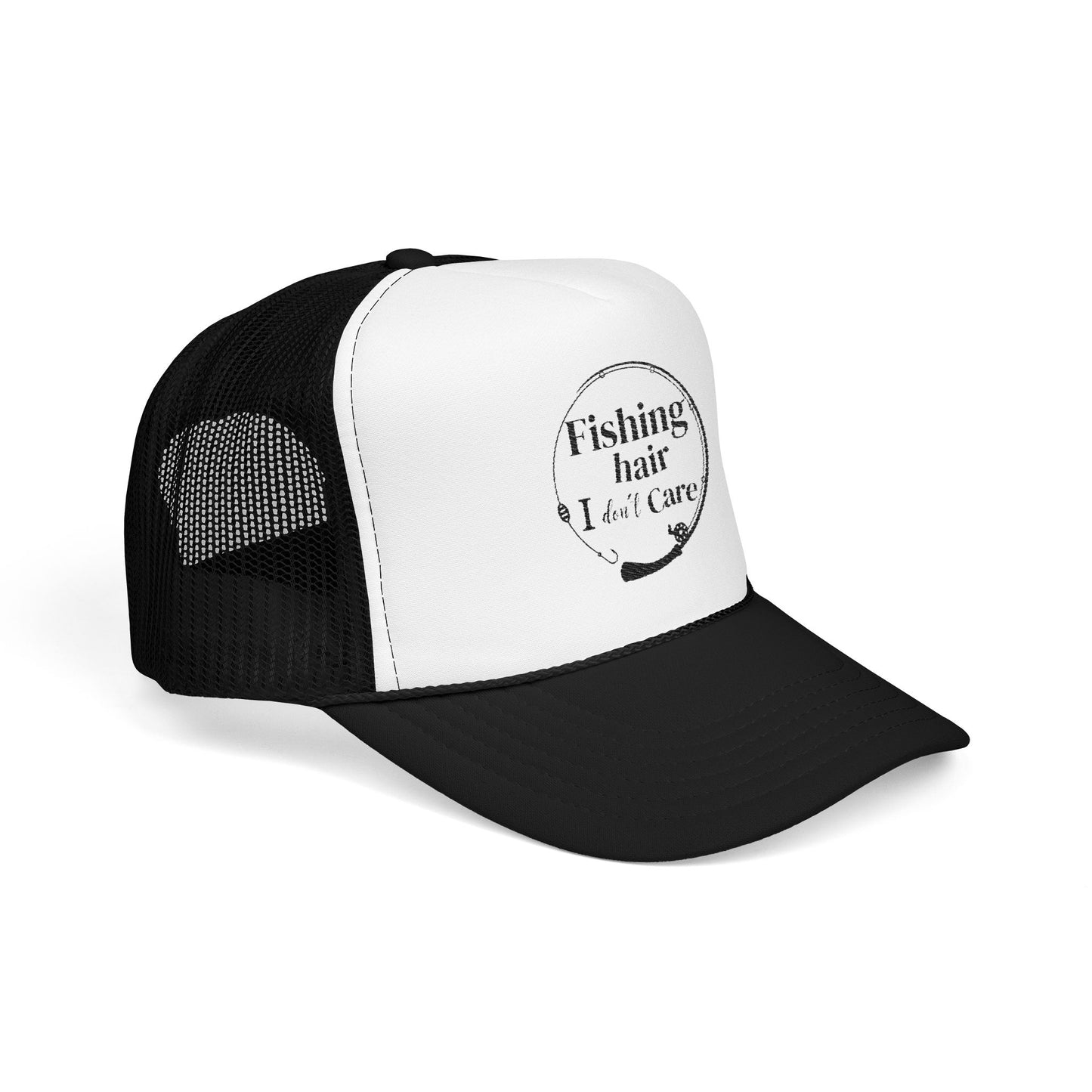 Fishing Hat, Trucker Hat for Fishermen, Outdoor Cap, Fishing Accessories, Gift for Anglers, Casual Summer Wear