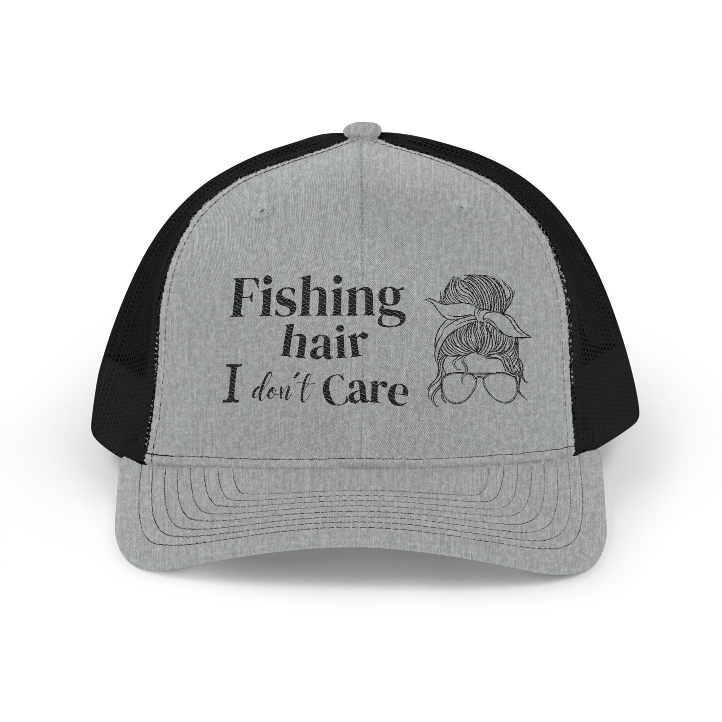 Embroidered Fishing Snapback