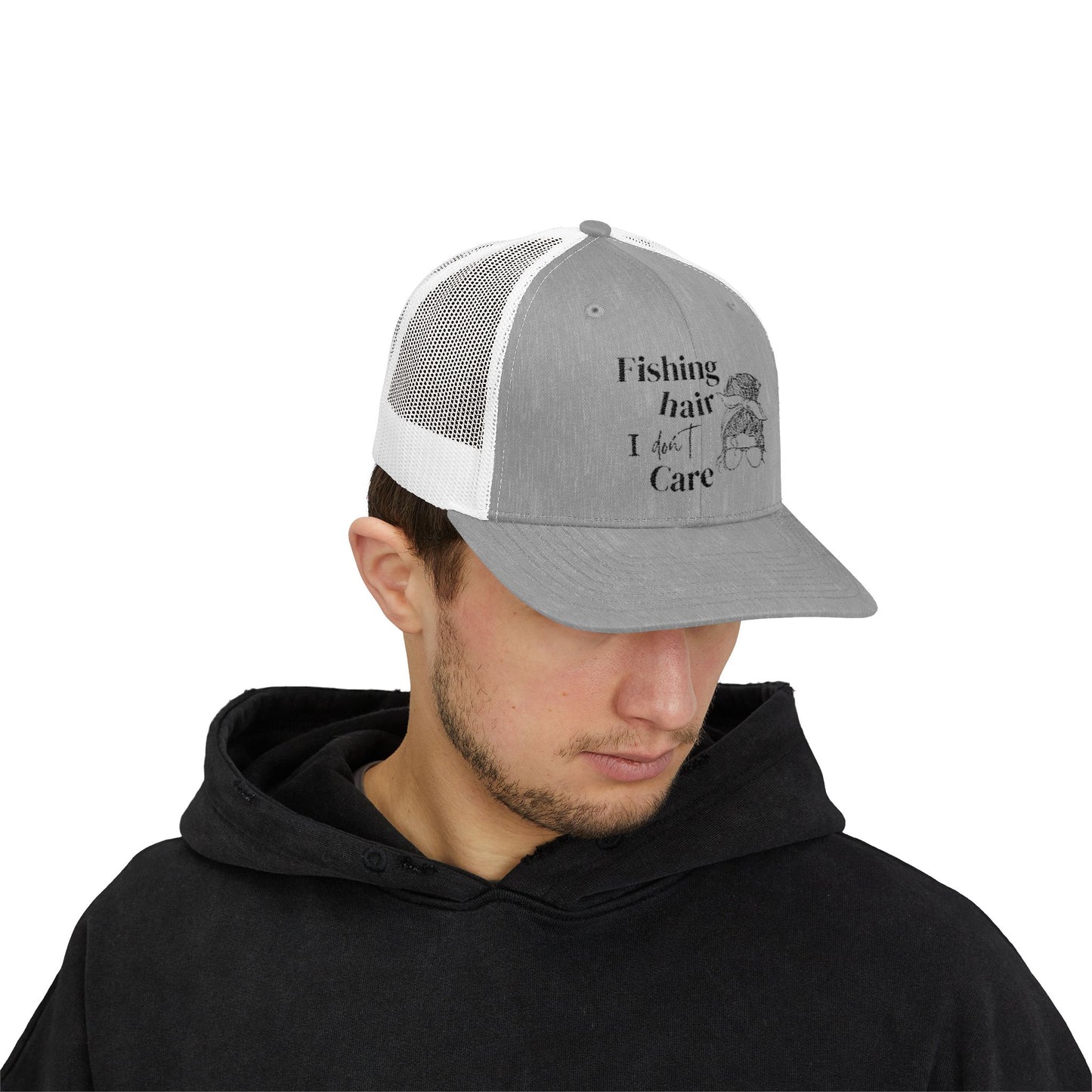 Fishing Hair Don't Care Snapback Trucker Cap, Ideal for Fishing Trips, Outdoor Adventures, Casual Wear, Summer Vacations, Gifts for [...]