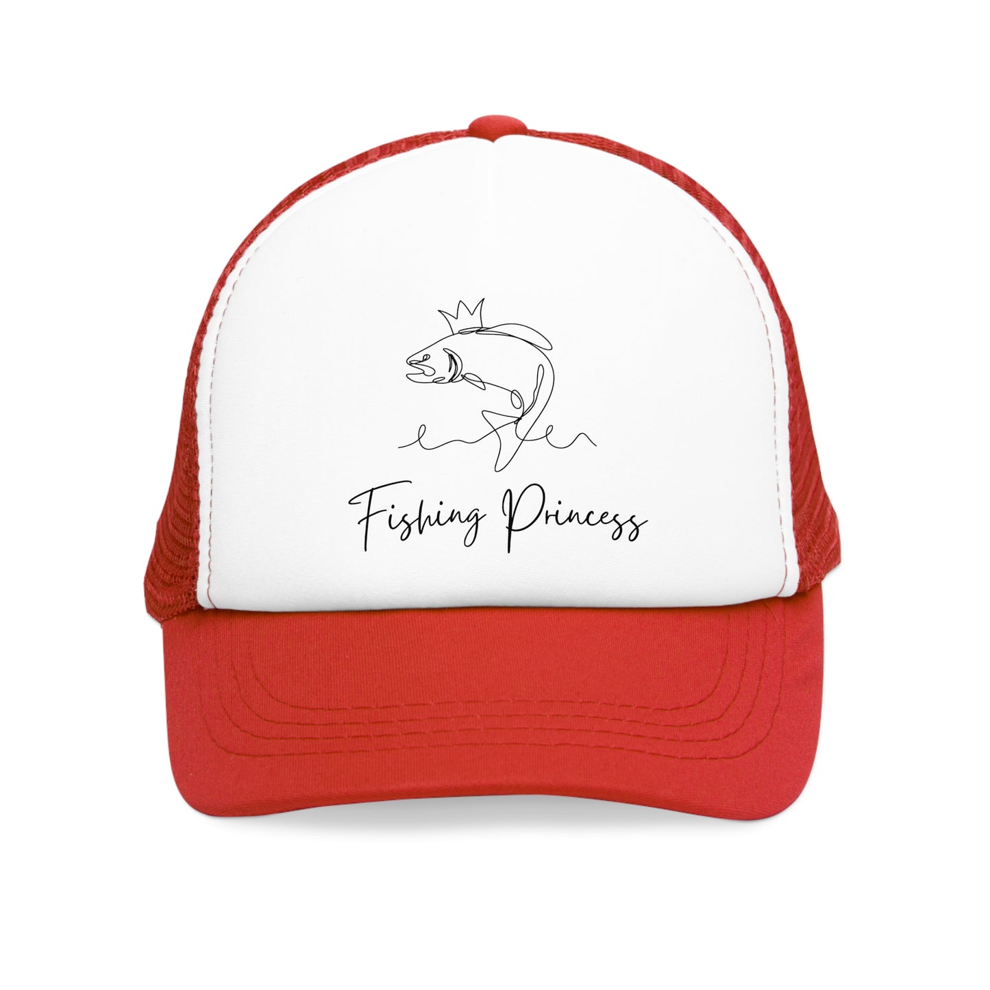 Comfy Fishing Minimalistic princess