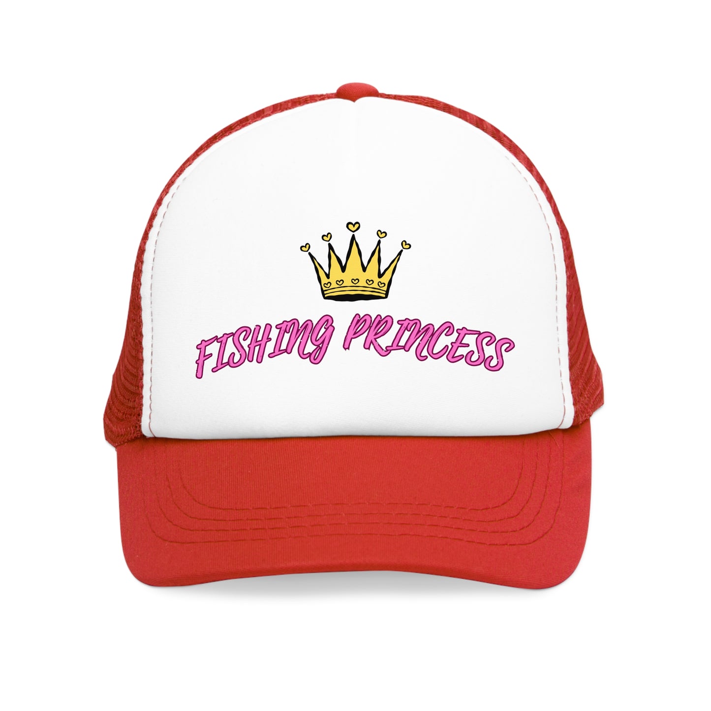 Fishing Cap Princess gold crown