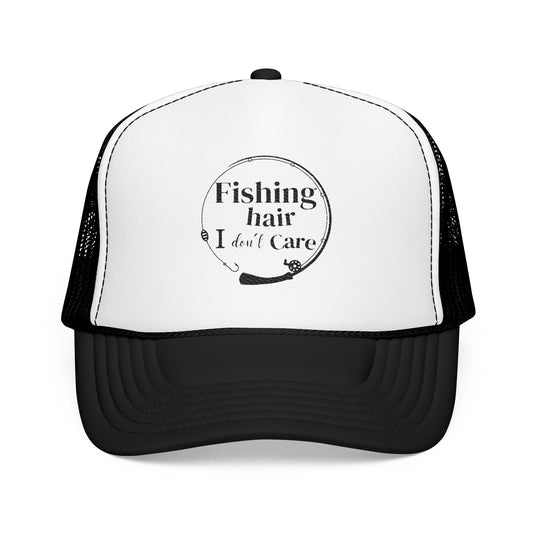 Fishing Hat, Trucker Hat for Fishermen, Outdoor Cap, Fishing Accessories, Gift for Anglers, Casual Summer Wear