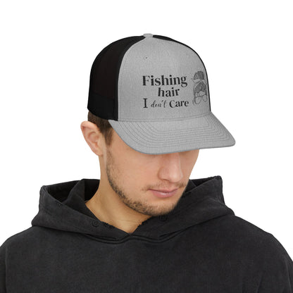 Embroidered Fishing Snapback