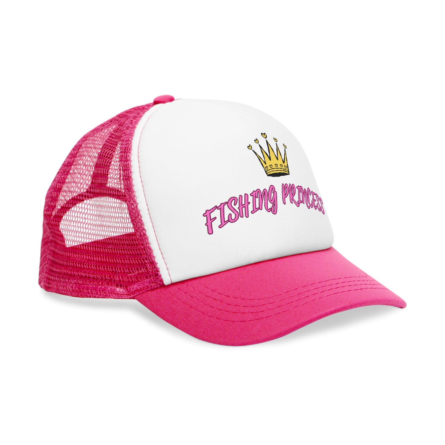 Fishing Cap Princess gold crown