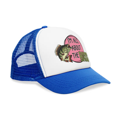 Comfy cap Im all about the bass pink