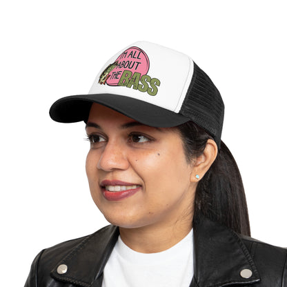 Comfy cap Im all about the bass pink