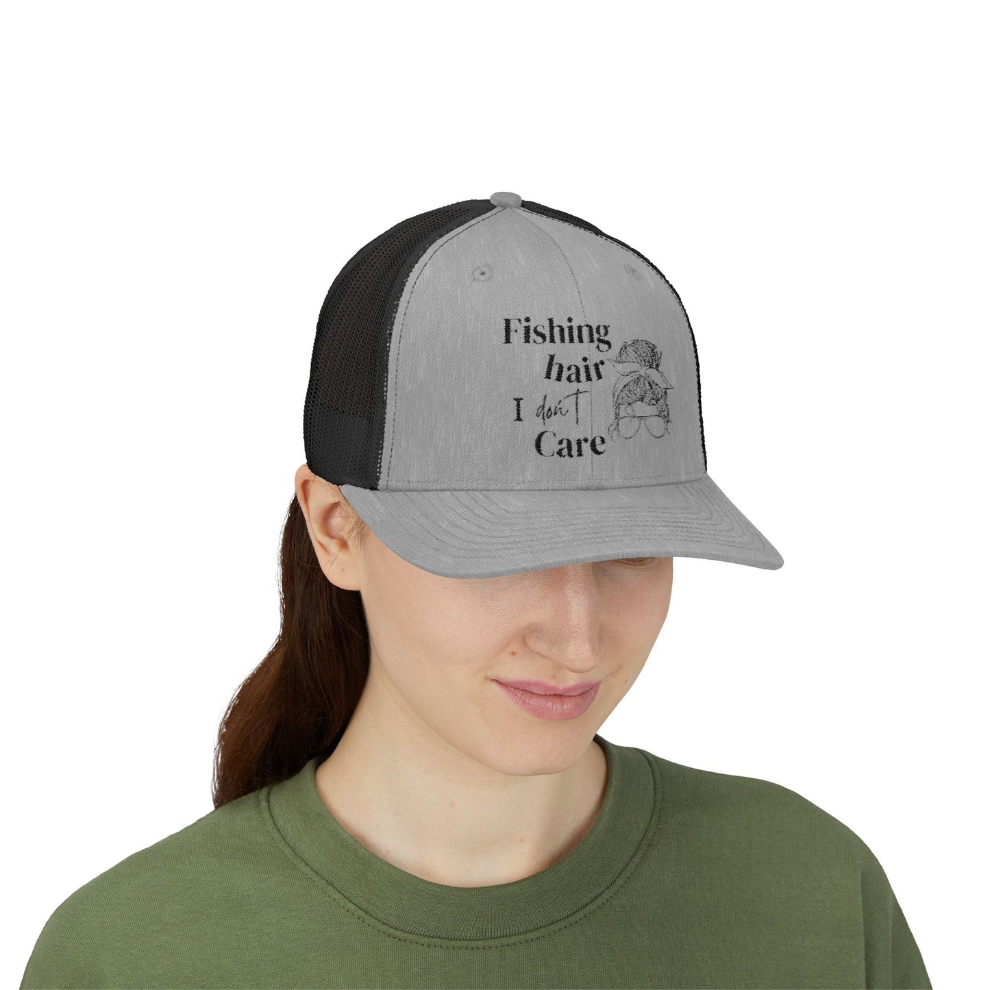 Fishing Hair Don't Care Snapback Trucker Cap, Ideal for Fishing Trips, Outdoor Adventures, Casual Wear, Summer Vacations, Gifts for [...]