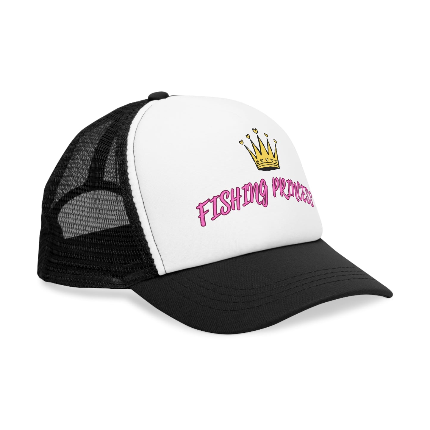 Fishing Cap Princess gold crown