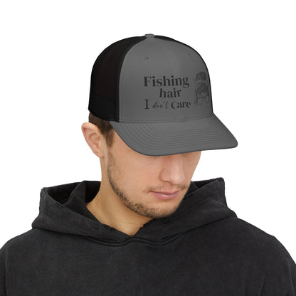 Embroidered Fishing Snapback