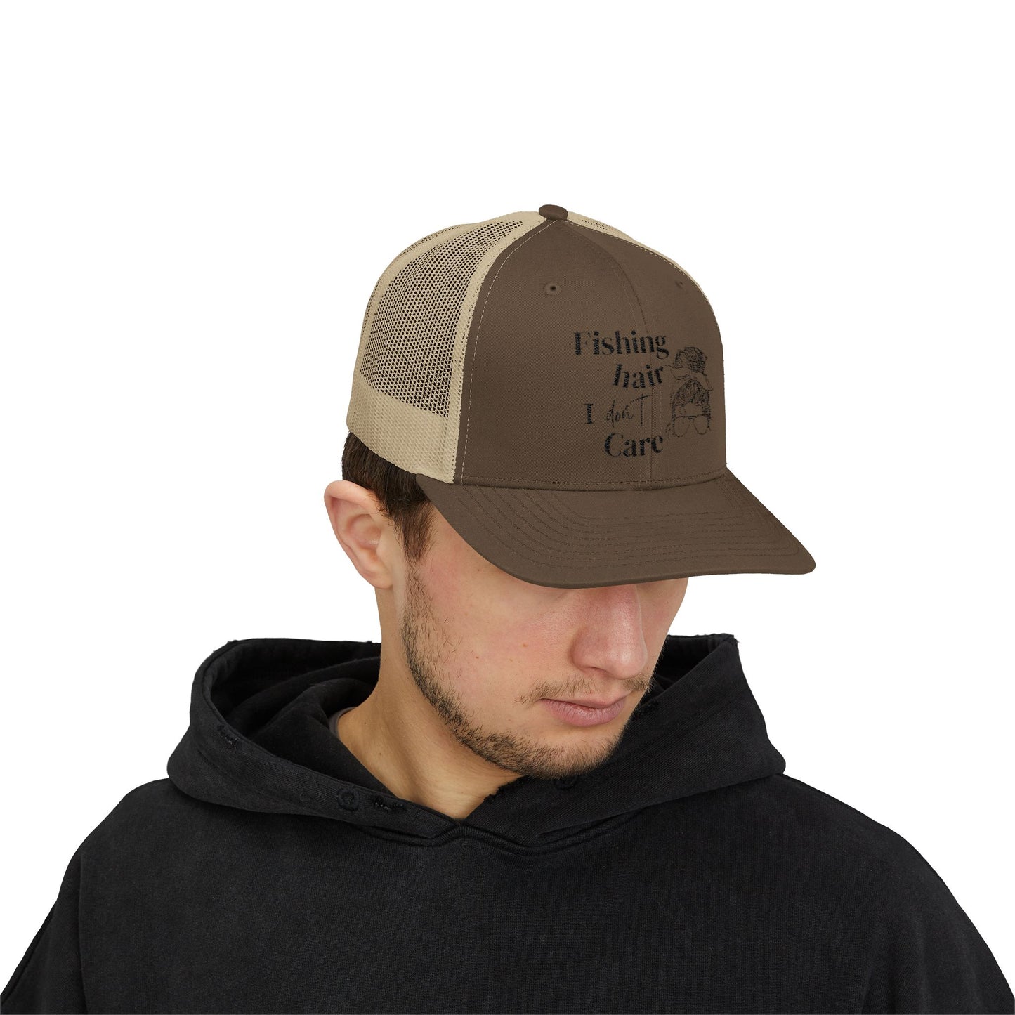 Fishing Hair Don't Care Snapback Trucker Cap, Ideal for Fishing Trips, Outdoor Adventures, Casual Wear, Summer Vacations, Gifts for [...]