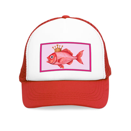 Fishing Cap Pink Fish