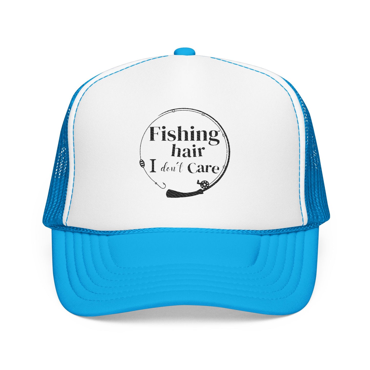 Fishing Hat, Trucker Hat for Fishermen, Outdoor Cap, Fishing Accessories, Gift for Anglers, Casual Summer Wear
