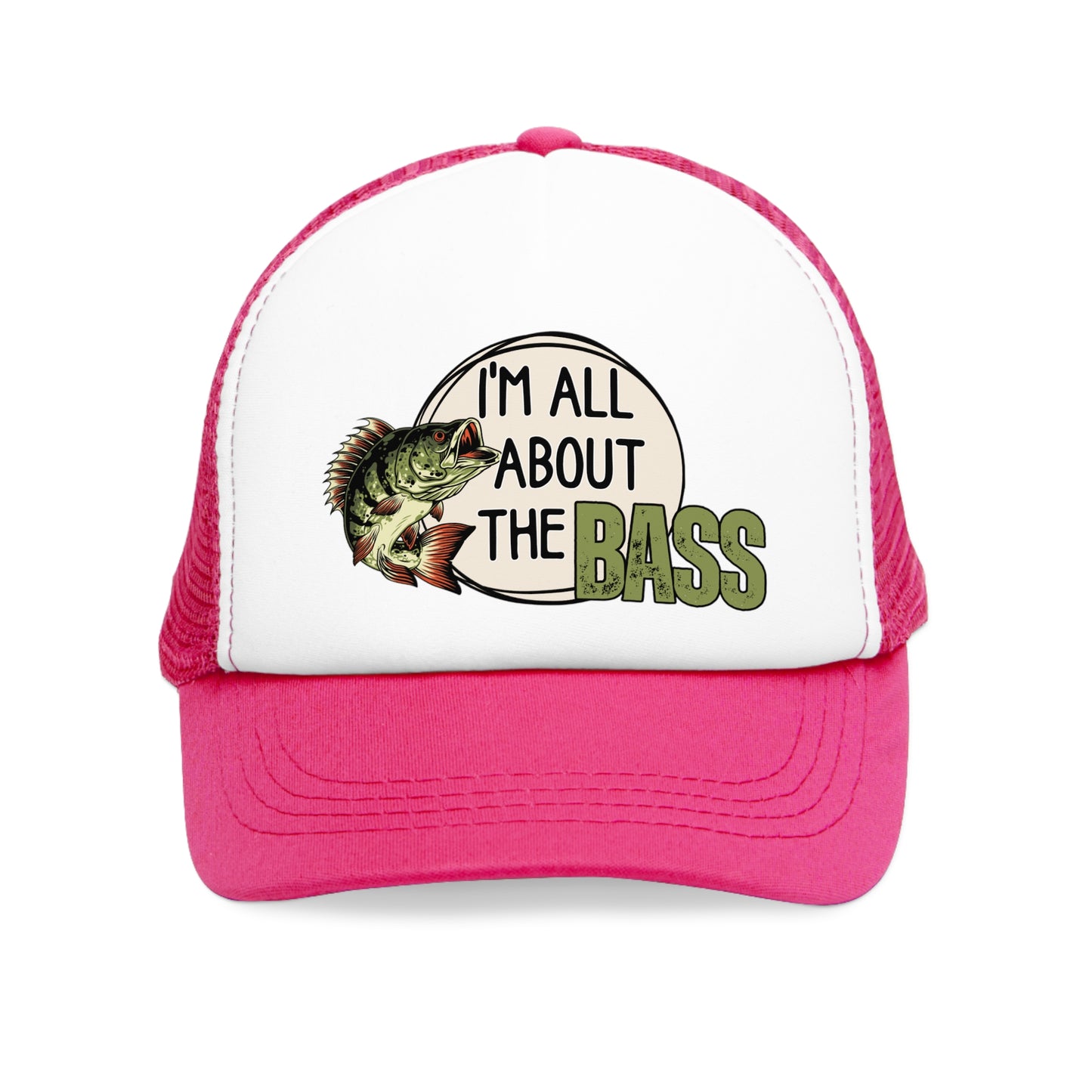Comfy Cap Im all about the bass green