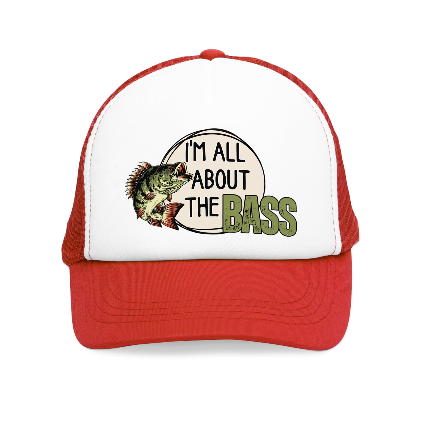 Comfy Cap Im all about the bass green
