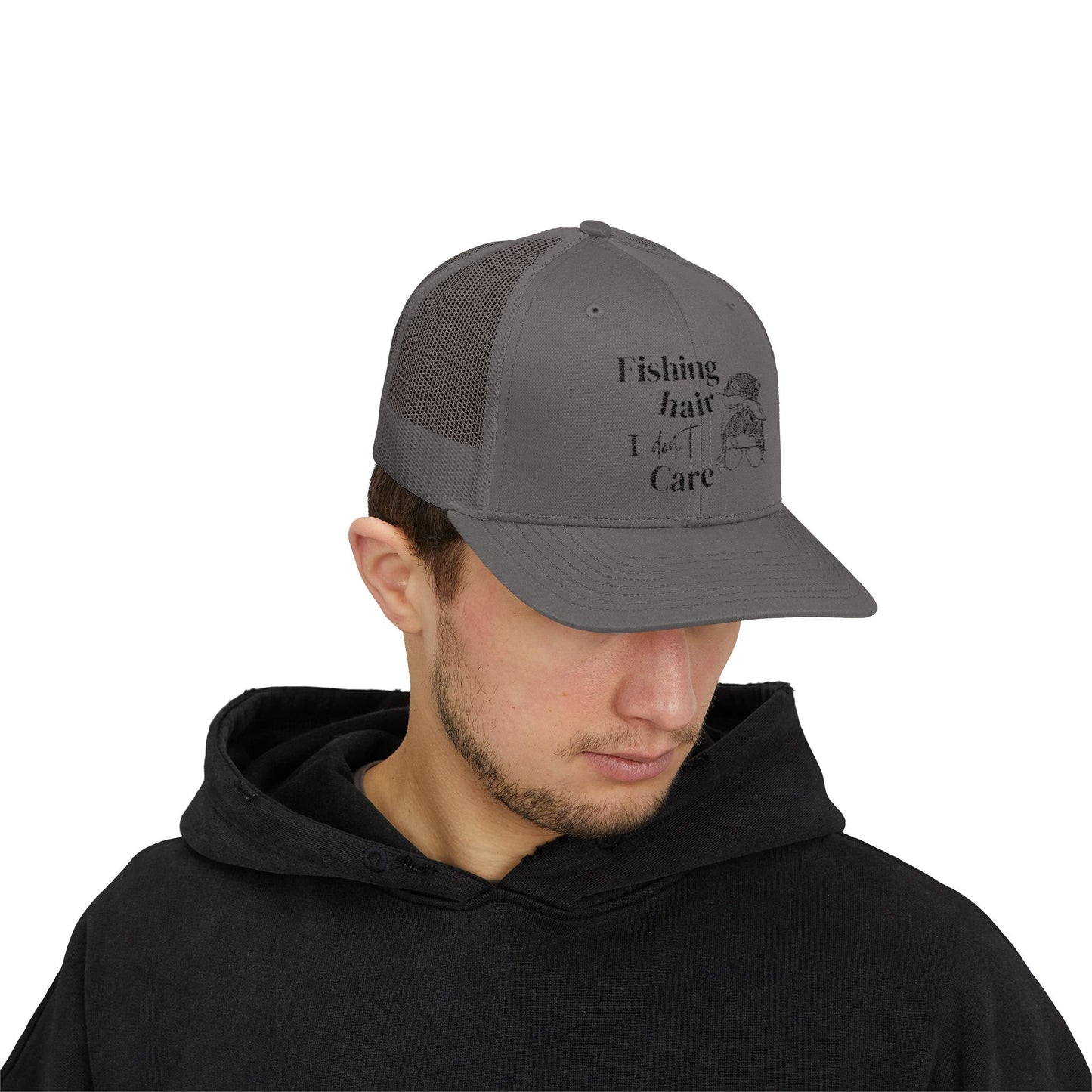 Fishing Hair Don't Care Snapback Trucker Cap, Ideal for Fishing Trips, Outdoor Adventures, Casual Wear, Summer Vacations, Gifts for [...]