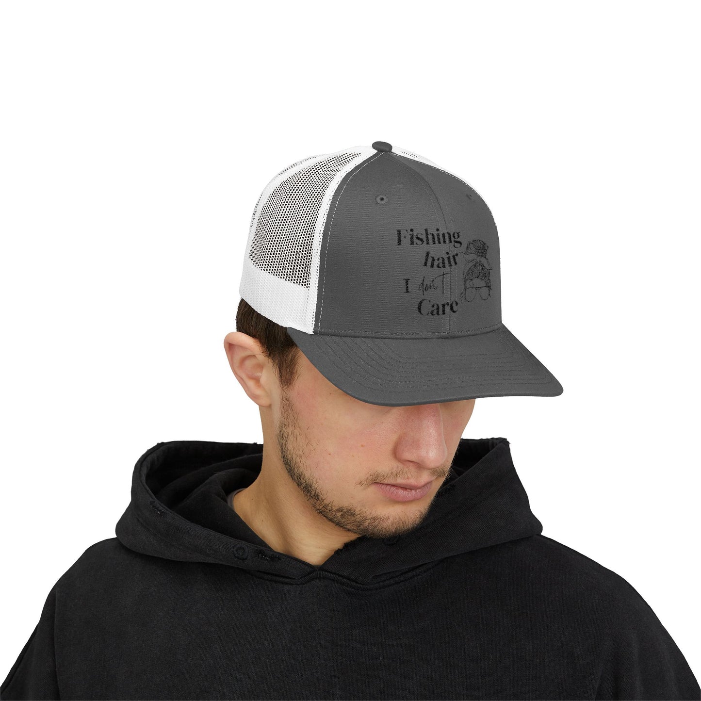 Fishing Hair Don't Care Snapback Trucker Cap, Ideal for Fishing Trips, Outdoor Adventures, Casual Wear, Summer Vacations, Gifts for [...]