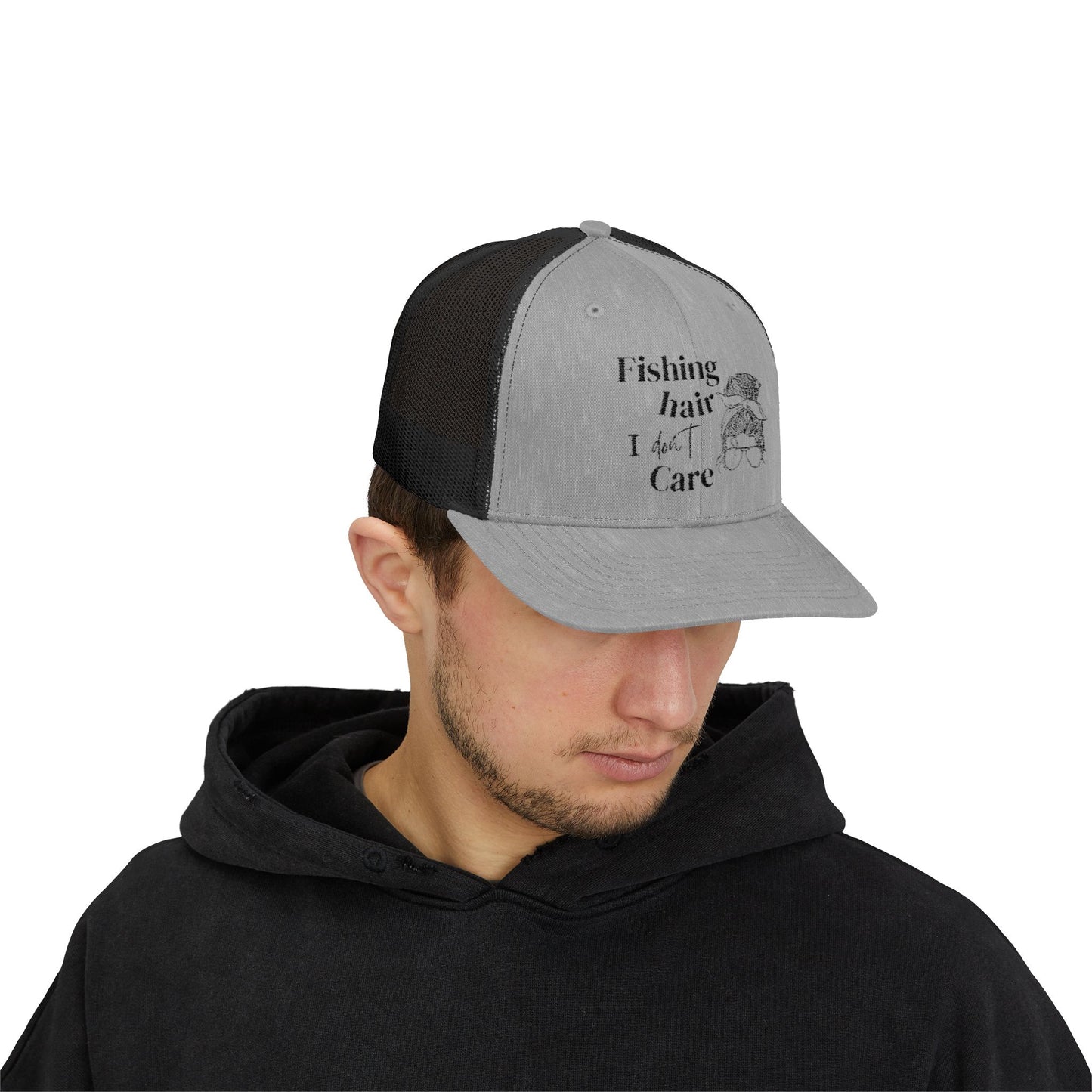 Fishing Hair Don't Care Snapback Trucker Cap, Ideal for Fishing Trips, Outdoor Adventures, Casual Wear, Summer Vacations, Gifts for [...]