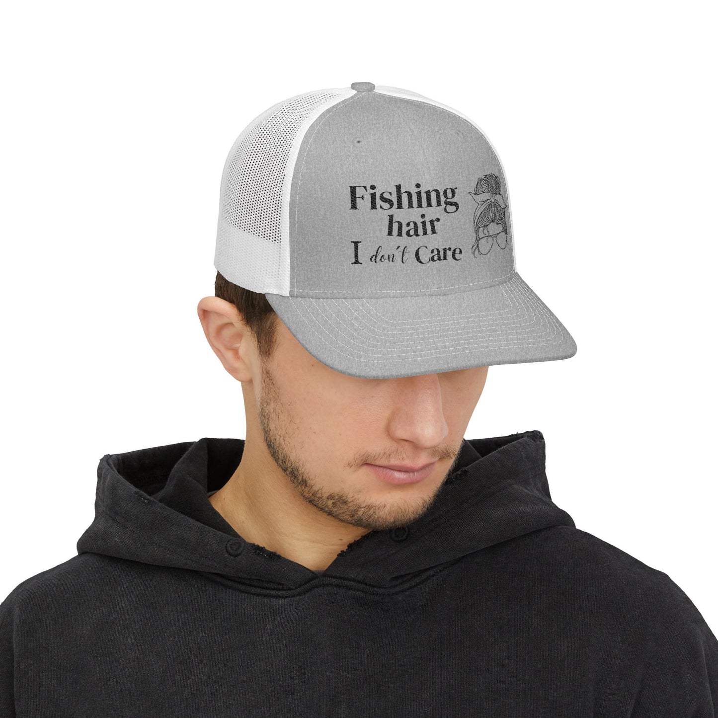Embroidered Fishing Snapback