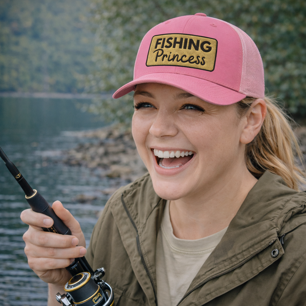 Fishing Princess Trucker Cap